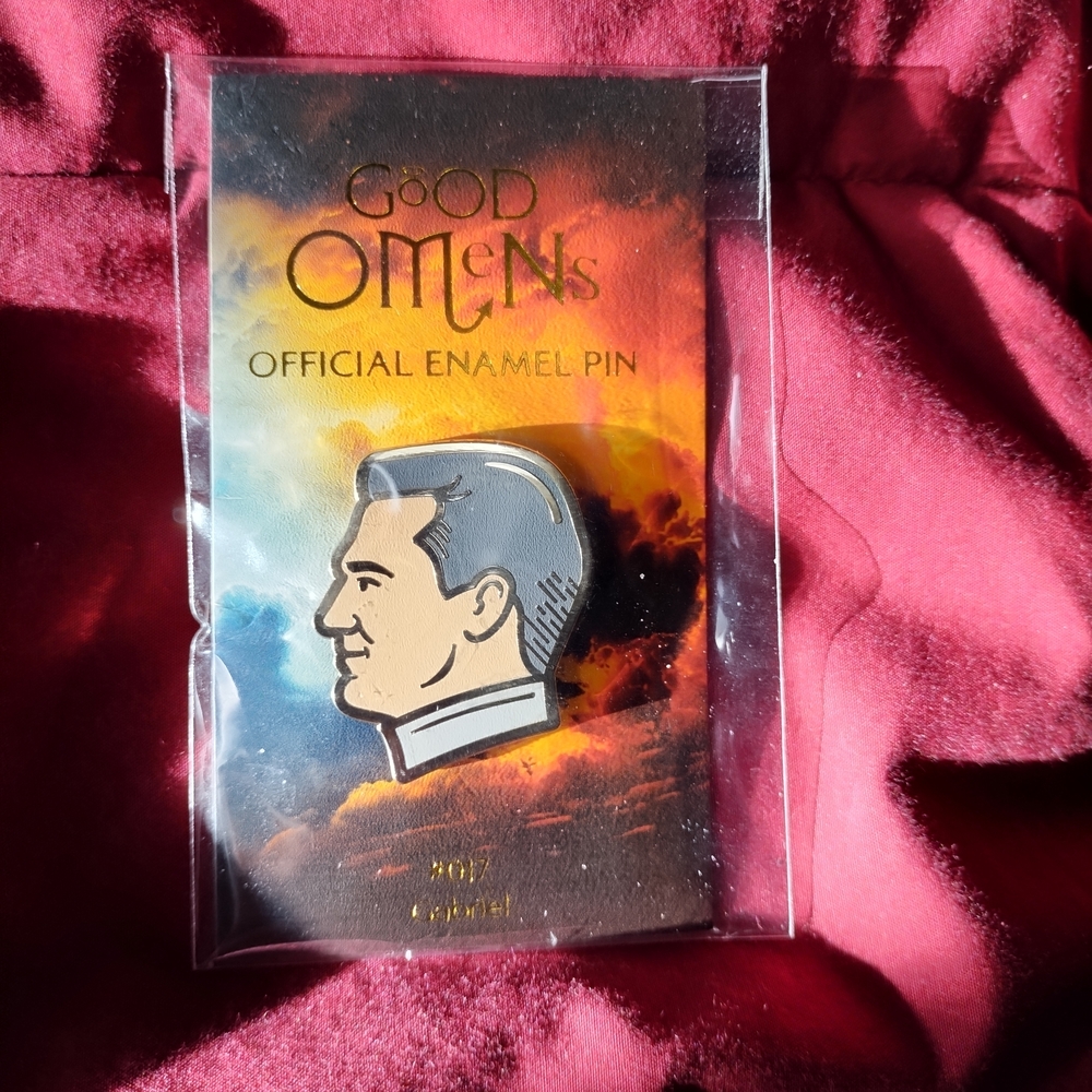 Good Omens Gabriel Enamel Pin #017